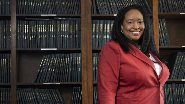 Ethel Scurlock is taking over as interim dean of the Sally McDonnell Barksdale Honors College at UM, where she also is director of African American studies and an associate professor of English. Photo by Logan Kirkland/Ole Miss Digital Imaging Services